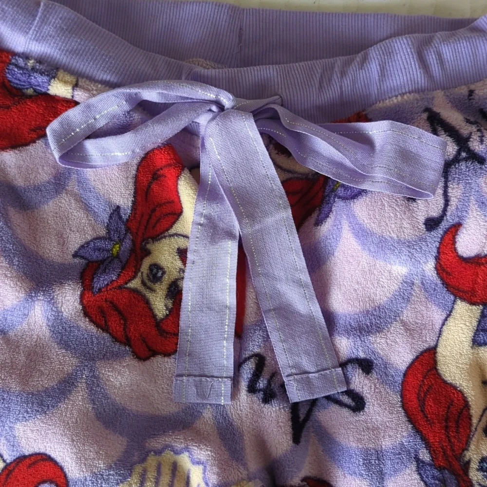 Disney Ariel Fleece pajama pants. - Picture 4 of 4